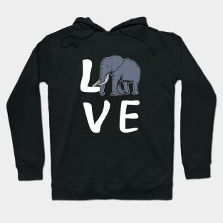 Elephant - Love Elephant Hoodie